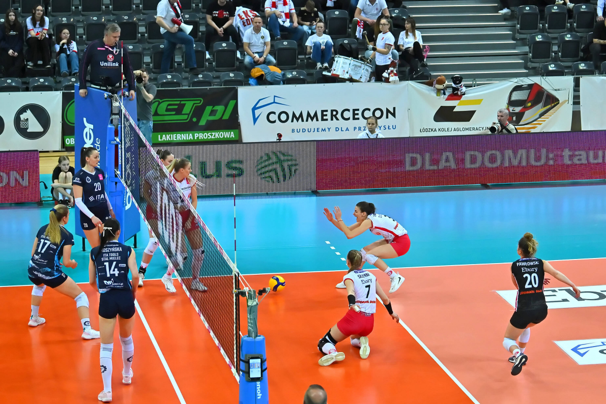 W walce o 5. miejsce ŁKS Commercecon zapisuje punkt. Rewanż w Mielcu [ZDJĘCIA]