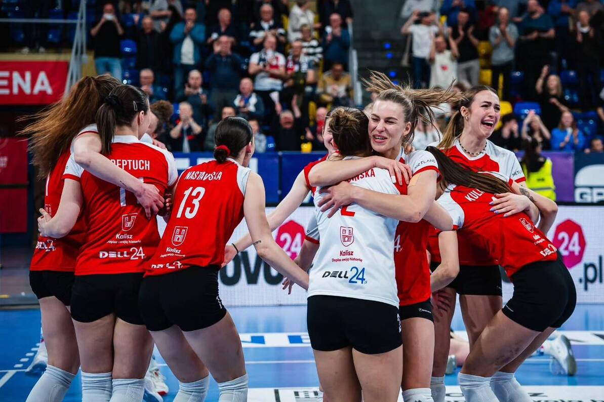 NETLAND MKS Kalisz najlepszy w 1. Lidze Kobiet