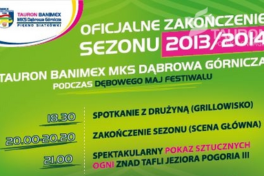 1 maja oficjalne zakończenie sezonu w Dąbrowie Górniczej