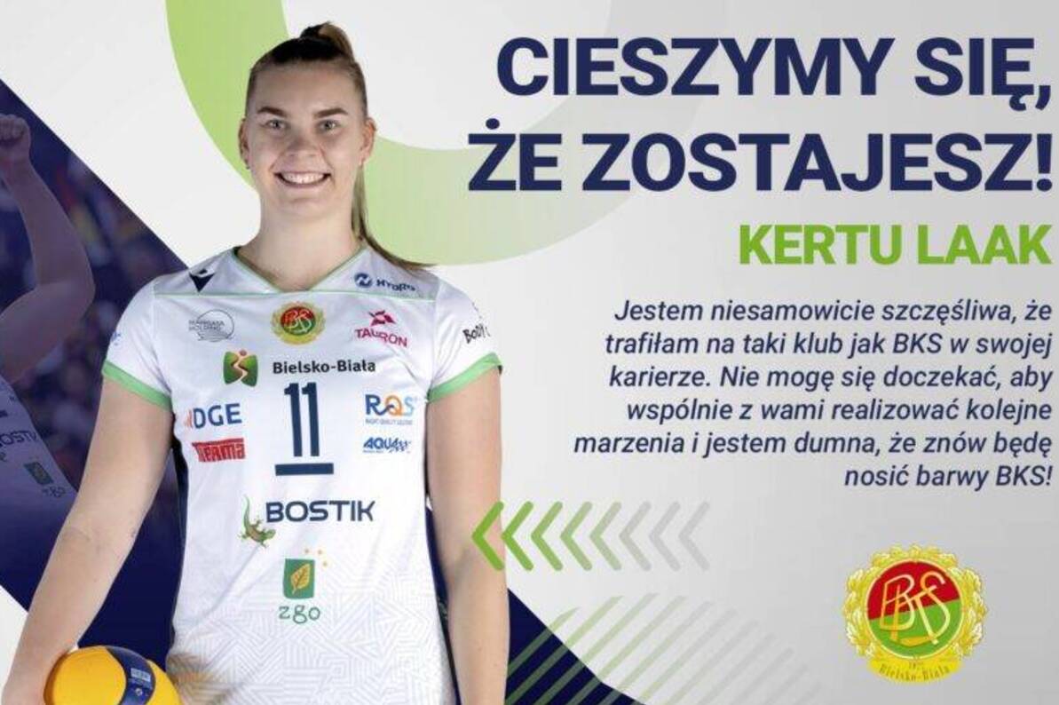 Czwarty sezon Kertu Laak w BKS-ie BOSTIK ZGO Bielsko-Biała