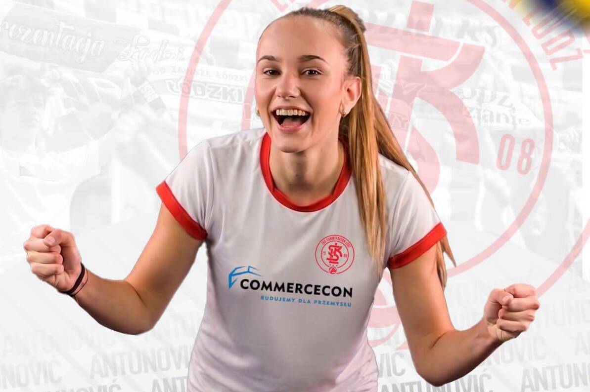 Karla Antunović w ŁKS Commercecon Łódź
