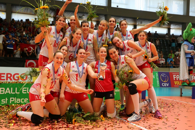 Siatkarki Turcji wygrały Ligę Europejską