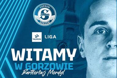 Bartłomiej Mordyl nowym środkowym Cuprum Stilonu Gorzów
