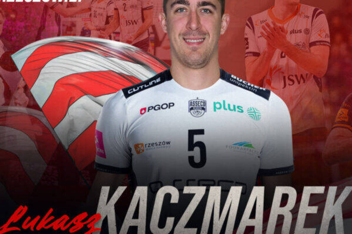 Łukasz Kaczmarek nowym atakującym Asseco Resovii