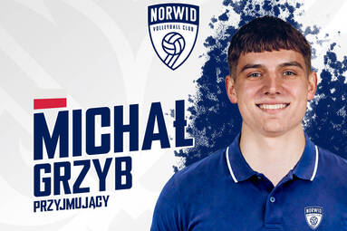 Michał Grzyb nowym przyjmującym Norwida Częstochowa