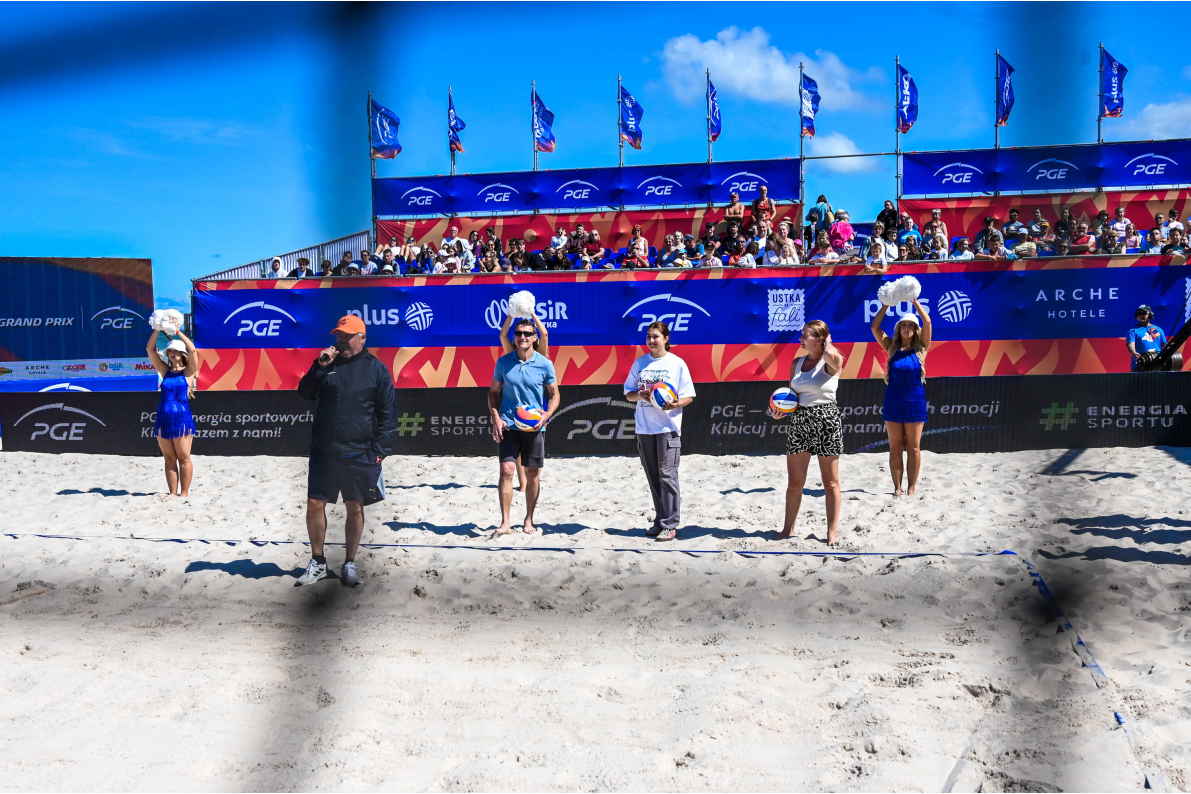 Dziś na plaży w Ustce zameldowali się panowie. Finał Grand prix PGE już jutro [ZDJĘCIA]
