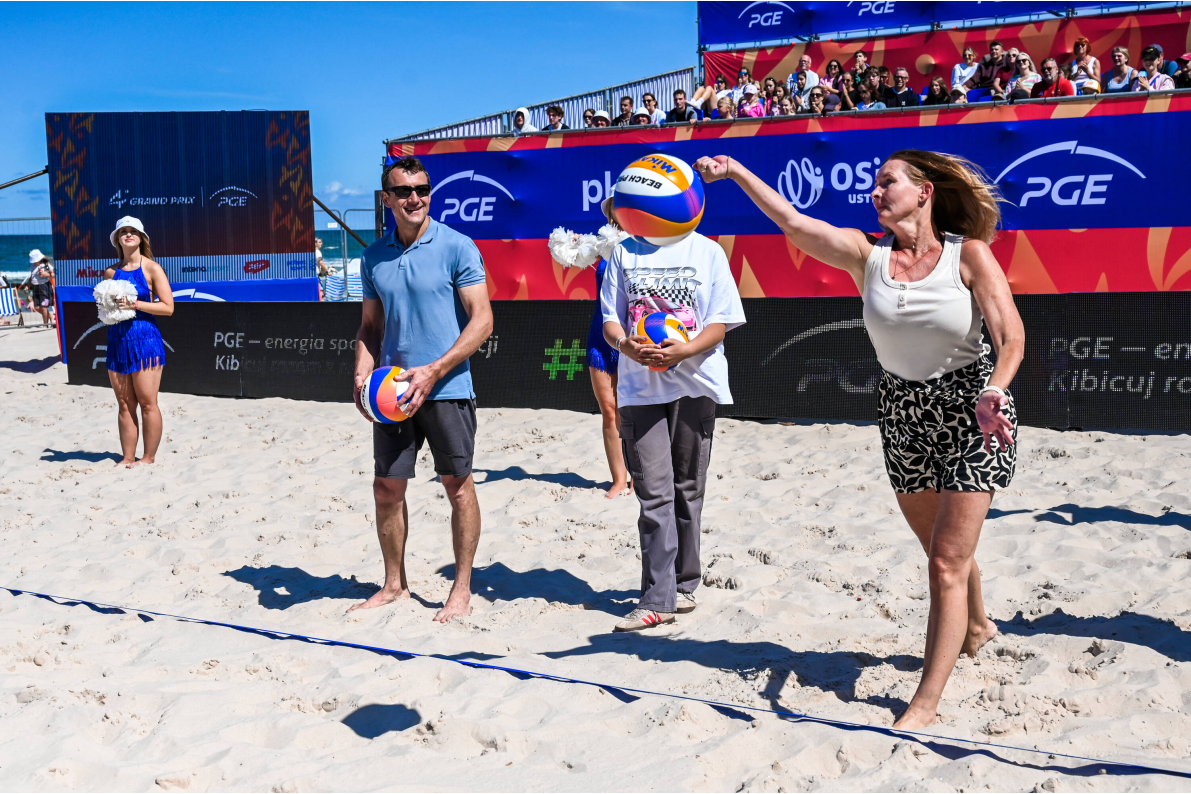 Dziś na plaży w Ustce zameldowali się panowie. Finał Grand prix PGE już jutro [ZDJĘCIA]