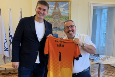 W Lozannie spotkanie na szczycie PGE GiEK Skry. Prezes klubu rozmawiał z prezydentem FIVB