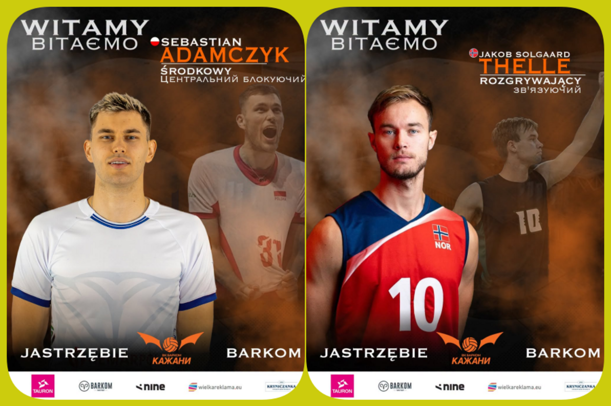 Kolejni zawodnicy dołączają do Jastrzębia Barkom 