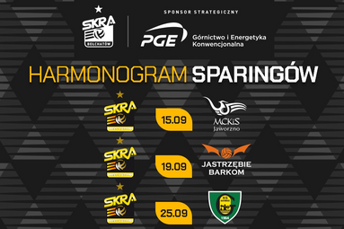 Harmonogram sparingów PGE GiEK Skry Bełchatów