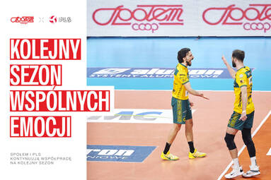 „Społem” nadal gra z Polską Ligą Siatkówki. To już piąty sezon współpracy!