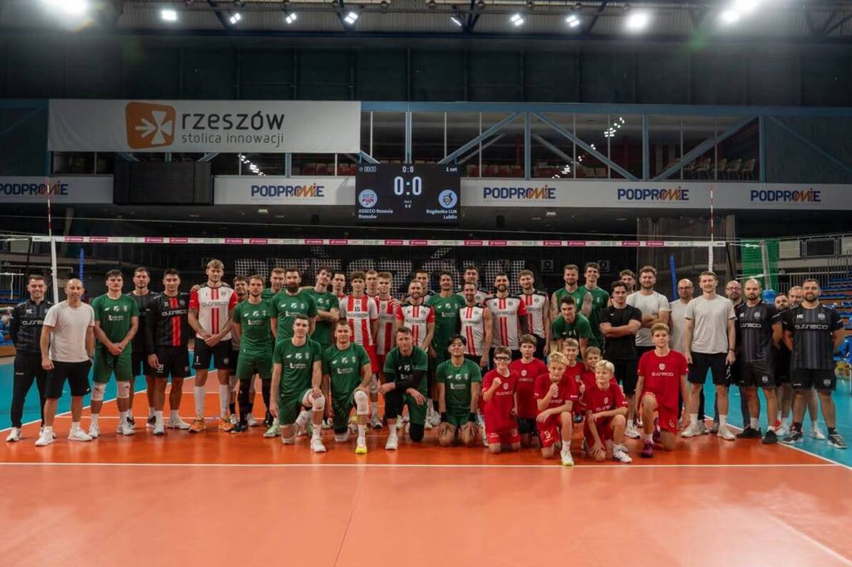 Sparing Asseco Resovii Rzeszów z ChKS-em Chełm 