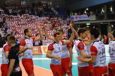 Liga Mistrzów: Asseco Resovia Rzeszów - Dragons Lugano 3:0