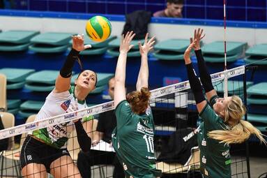 Liga Mistrzyń: Impel Wrocław - Dresdner SC 2:3